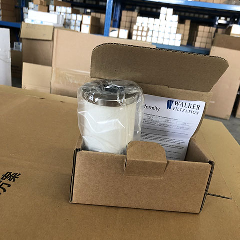 英國(guó)WALKER不銹鋼高壓過(guò)濾器濾芯HP710X1還有25μm、5μm、0.01μm和活性炭濾芯